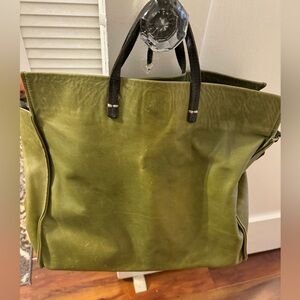 Clare V Perfect Tote in olive - great condition!